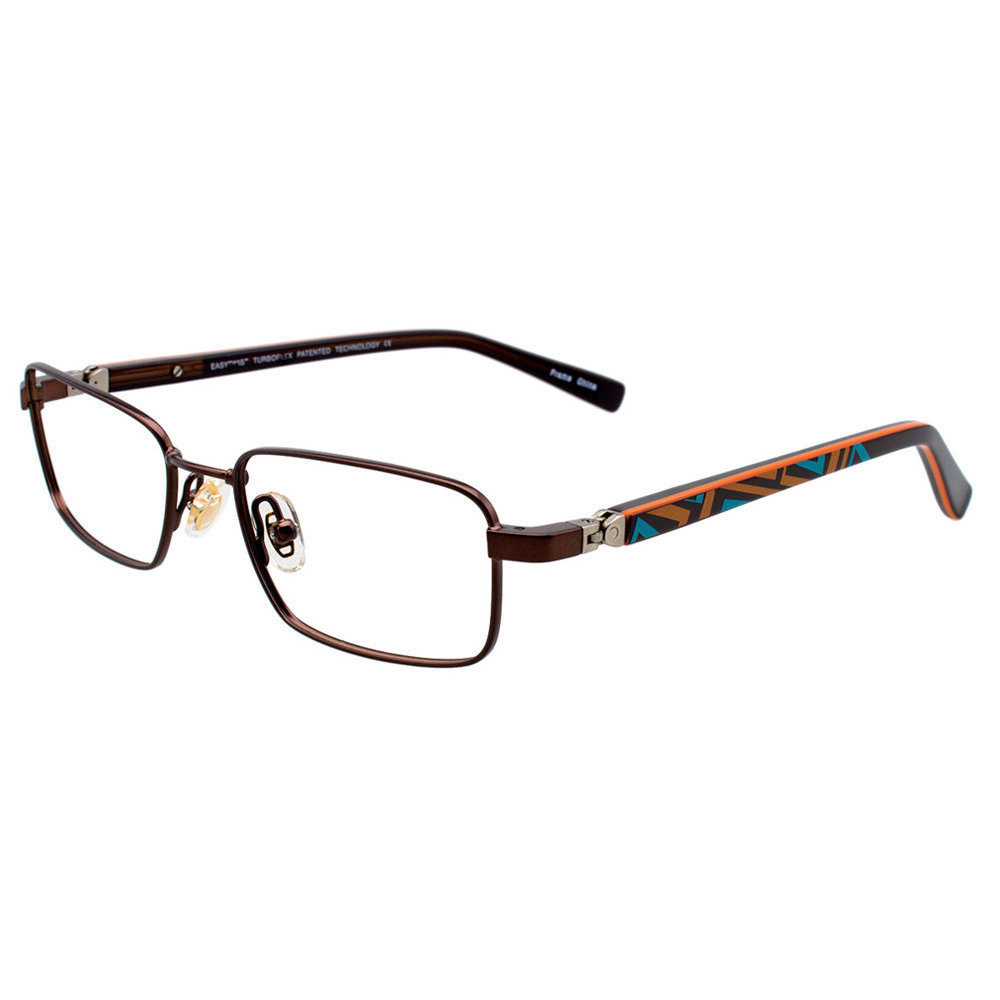EASYTWIST ET976 Eyeglasses 010 Satin Dark Brown 47mm